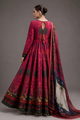 Firdaus Printed Anarkali 2-Piece
